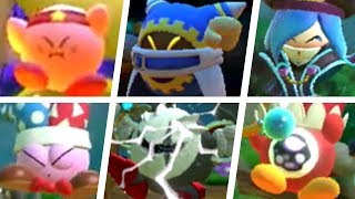 Kirby Star Allies  All Character Death Animations amp Game Over Screens DLC Included [upl. by Matthia]