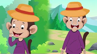 Bandar Mama Pahan Pajama  बंदर मामा  Hindi Rhymes For Kids  Kids Nursery Rhymes  Balgeet [upl. by Natassia67]