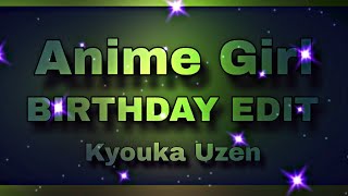 Kyouka Uzen  Edit  AMV  4K  😘 🫶  chained soldier [upl. by Ecyned]