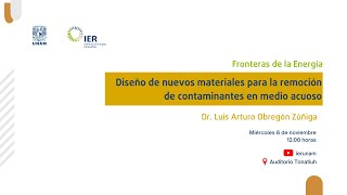 Diseño de nuevos materiales para la remoción de contaminantes en medio acuoso [upl. by Naro]