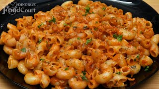 Quick amp Tasty Macaroni Pasta Pasta Recipe Indian Style Macaroni Pasta [upl. by Wartow508]