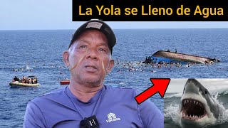 La Yola se Lleno de Agua  CON 130  PASAJEROS EN PLENO CANAL DE LA MONA [upl. by Candida]