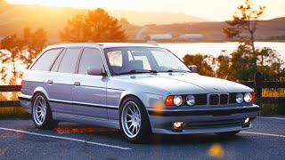 BMW E34 Touring with M62 amp 6Speed  Part 2 of 2 [upl. by Enneyehc]