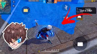 Tutorial Perfect Gloo Wall Movements  HUD For Mobile 👽📱  Free Fire 🔥🔥 [upl. by Rushing]