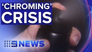 Deodorant being stripped from shelves to stop people sniffing it  Nine News Australia [upl. by Akilam]