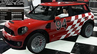 GTA 5  DLC Vehicle Customization  Weeny Issi Rally Mini Countryman WRC [upl. by Schiffman]