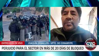 Entrevista│🟡PERJUICIO PARA EL SECTOR EN MÁS DE 20 DÍAS DE BLOQUEO [upl. by Ydnac196]