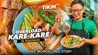 KARE KARE OVERLOAD sa Binondo Manila Lechon Baka Pata Kare kare  Chef Monklong Story  TIKIM TV [upl. by Nryhtak]