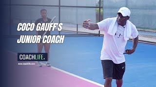 Backhand Hip Rotation and Recovery Footwork Like Coco Gauff [upl. by Ky]