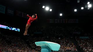 Simone Biles Womens Vault Final Highlights Olympic Paris 2024 [upl. by Juno680]