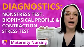 Diagnostics Nonstress Biophysical Profile Contraction Stress  Maternity Nursing  LevelUpRN [upl. by Tav]