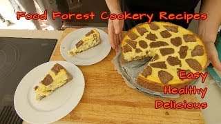 Quick And Easy Wholefood Cheesecake Step By Step Russischer Zupfkuchen [upl. by Demmahum]