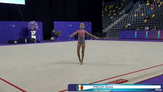 PRECUP Amira CSM Cluj Napoca ROU Junioare IV WA CupaRomaniei🏆 la Gimnastica Ritmica 2024 [upl. by Littlejohn]