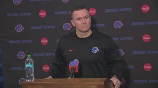 Boise State news conference ahead of Nevada matchup [upl. by Colan348]