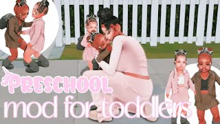 YOU NEED THIS MOD FOR TODDLERS  PRESCHOOL MOD BY KAWAIISTACIE  MUST HAVE MOD FOR TODDLERS [upl. by Heidt]