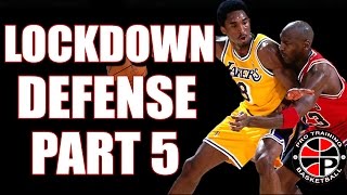 How To Play Lockdown Defense Pt 5  How to Play Post Defense  Pro Training Basketball [upl. by Nibla199]