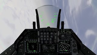 Falcon 40 Allied Force  Training Missions  Mission 3  Maximum Turn at Corner Airspeed [upl. by Darra]