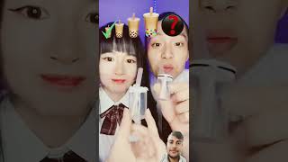 mukbang boba funny bobalove food bobatime memes bobamilk eatingshow bubbletealover [upl. by Ardnikat957]