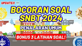 BOCORAN SOAL UTBK SNBT 2024 PENALARAN UMUM [upl. by Nillad792]