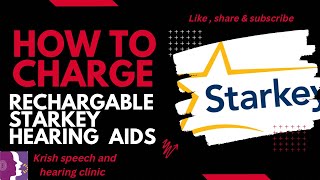 How to charge rechargeable Starkey hearing aids [upl. by Hanser]