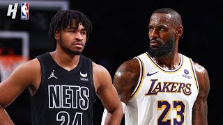 Los Angeles Lakers vs Brooklyn Nets  Full Game Highlights  March 31 2024  202324 NBA Season [upl. by Leuqar]