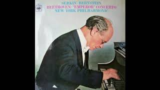 Beethoven Concerto No 5 In EFlat Major Emperor Rudolf SERKIN [upl. by Anitnatsnok]