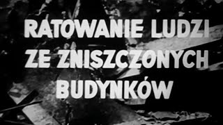 Obrona Cywilna  ratowanie ludzi ze zniszczonych budynków [upl. by Aneeres]