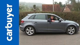 Audi A3 Sportback hatchback review  Carbuyer [upl. by Heater8]