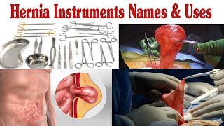 Hernia Instruments Set  Hernia Instruments Names amp Uses [upl. by Miun]