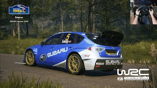 EA Sports WRC  Subaru Impreza 2008  Rally Central European Zabarna  Logitech G923  Gameplay [upl. by Hersch]