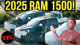 Heres the 2025 Ram 1500 Before Youre Supposed to See It But Is There Still a Hemi Under The Hood [upl. by Aihtennek991]