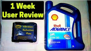 Vibration Plate amp SHELL Engine Oil ONE Week User Review  Giveaway Winner [upl. by Annaed799]