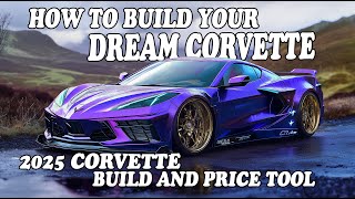 GM Drops 2025 Corvette Configurator  What Will You Choose [upl. by Lednyc]