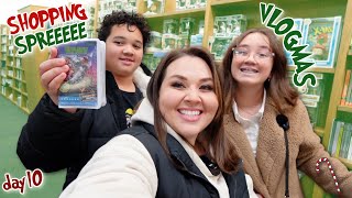 SHOPPING SPREE FOR THE KIDS  VLOGMAS DAY 10 🧸🎄 [upl. by Steady]