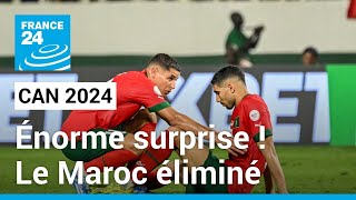 CAN 2024  Énorme surprise  LAfrique du Sud élimine le Maroc en huitièmes • FRANCE 24 [upl. by Dnana]