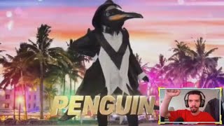 The Mask Singer Penguin All Clues Performances amp Reveal Reaction [upl. by Odnalref]