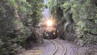 TasRail train 378 200920082010 on Farrell Bank KP M995 10122024 [upl. by Ramad]