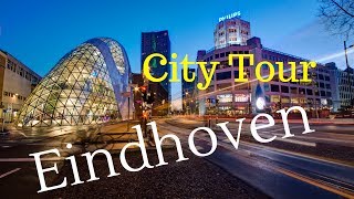 Eindhoven The Netherlands City Center Tour Walking and Cycling GoPro [upl. by Georgette243]