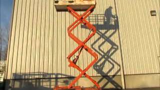 Sold Snorkel SL20 Electric Scissor Lift EconomyWildcat 20 FT bidadoocom [upl. by Annelise]