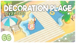 🌊 Suite de la DÉCORATION des PLAGES  66  Animal Crossing New Horizons [upl. by Bilac]