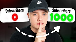 How To Get FIRST 1000 SUBSCRIBERS On YouTube [upl. by Aneeuq49]