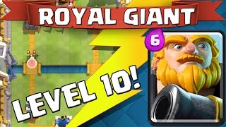 ROYAL GIANT LEVEL 10  CLASH ROYALE  Lets Play CR DeutschGerman HD [upl. by Amr]