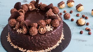 Ferrero Rocher Cake  4k video [upl. by Richy677]