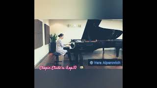 F Chopin Etude n 8op10 piano music classicalmusic chopinetudesyamahastudymusicplaylist [upl. by Ilecara]