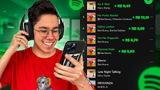 APP QUE TE PAGA PARA OUVIR MÚSICAS TODA A VERDADE [upl. by Lucias]