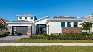 3737 SF 4 Car Garage  Modern Luxury New Construction Home Tour  Astor Creek Port St Lucie Florida [upl. by Eiznekam362]