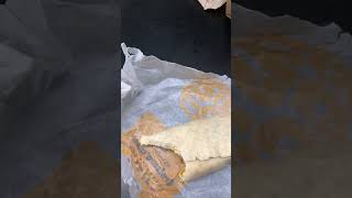 EGGNORMOUS BREAKFAST BURRITO AT BURGER KING shorts [upl. by Barthol564]