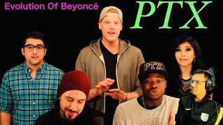 FIRST TIME HEARING PENTATONIX  EVOLUTION OF BEYONCE  UK SONG WRITER KEV REACTS VLOG EXPERTS [upl. by Gerge]