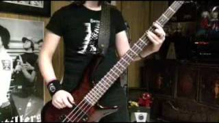 Hall Of Mirrors Bass Cover The Distillers [upl. by Biles]