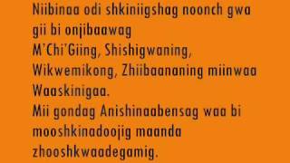 The Anishinaabe Language Leaves  Ojibway Language Story [upl. by Laflam]